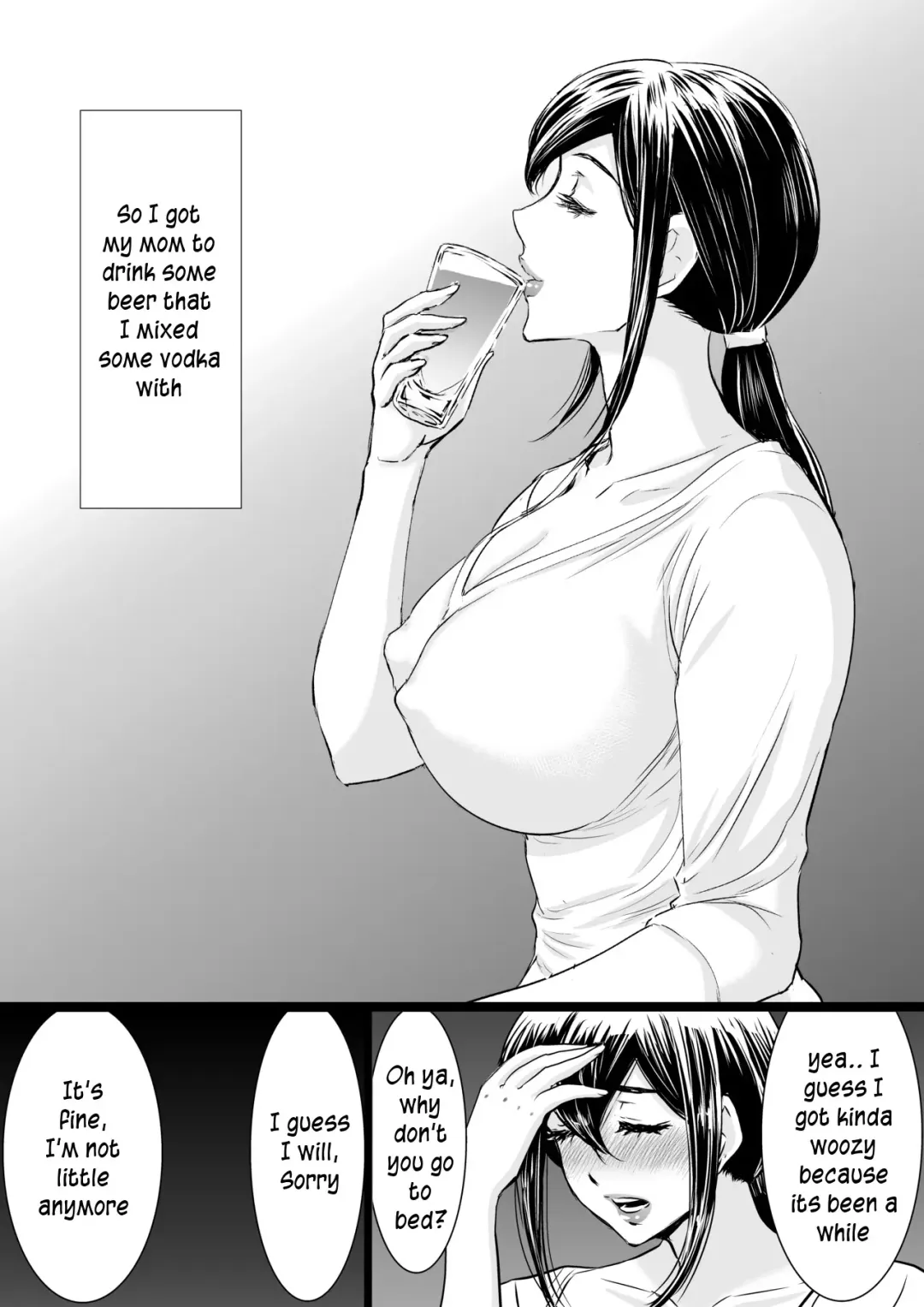 Yasashii Kaa-san ni Tsukekonde Nakadashi Rape Takuran | Violating Mother - Taking advantage of my gentle mother Fhentai - Page 13