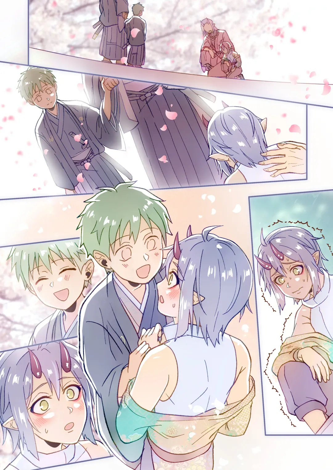 [Miyahama Ryou] Koisuru Oni wa Nikubou-sama no Otomo ni Naritai Fhentai - Page 39