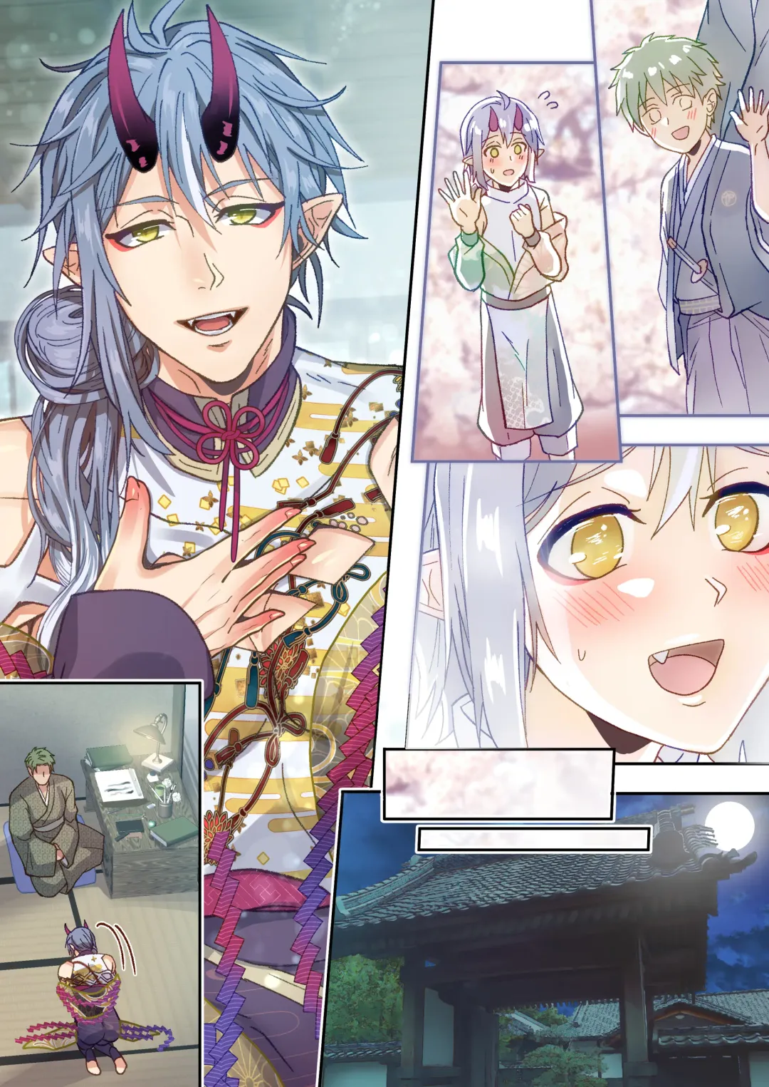 [Miyahama Ryou] Koisuru Oni wa Nikubou-sama no Otomo ni Naritai Fhentai - Page 40