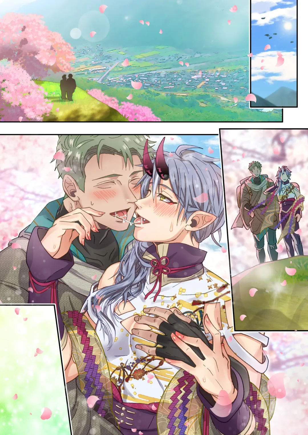 [Miyahama Ryou] Koisuru Oni wa Nikubou-sama no Otomo ni Naritai Fhentai - Page 72