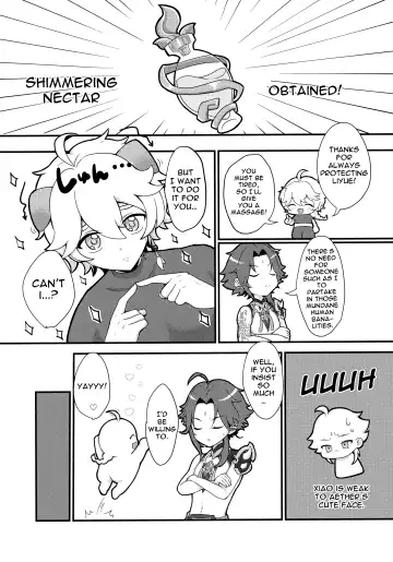 [Poron] AetherXiao ga Tsubo no Naka de Ecchi Suru Hon Fhentai - Page 14