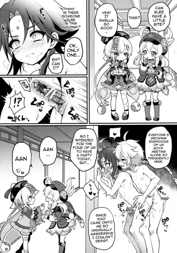 [Poron] AetherXiao ga Tsubo no Naka de Ecchi Suru Hon Fhentai - Page 6