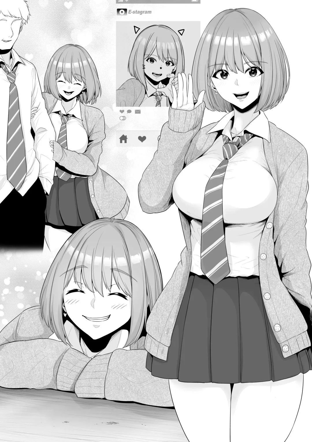 [Sevengar] Class 1 no Bijo o Papakatsu de Kareshi kara Netoru Fhentai - Page 9