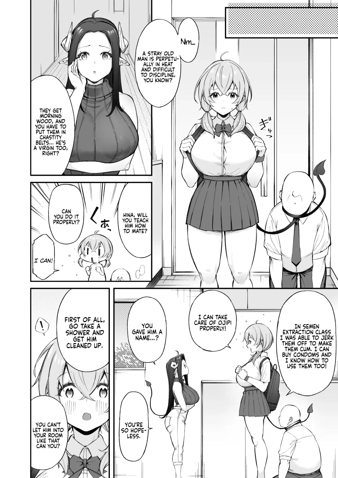 [Shingo.] Ojipi to Succubus | Ojipi and Succubus Fhentai - Page 5