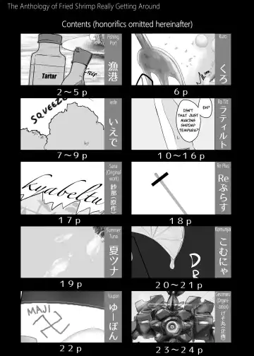 [Gesomaru - Rateruto] Ebi Fry Sou Uke Anthology | The Anthology of Fried Shrimp Really Getting Around Fhentai - Page 3