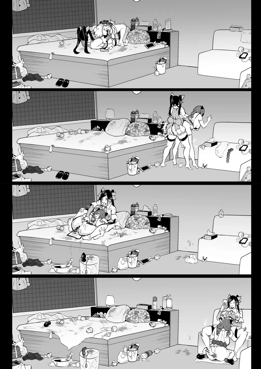 [Uni Piano] Futanari Oba-san Basaki no Mesugaki to Berochuu Sex Fhentai - Page 19