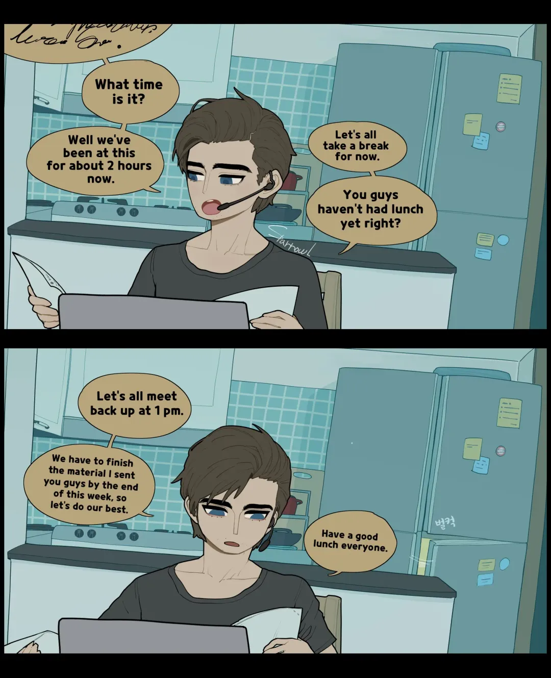 [Sparrowl] Wholesome diligent husband x Lewd sleepy Snake wife Fhentai - Page 11