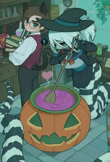 [Sparrowl] Wholesome diligent husband x Lewd sleepy Snake wife Fhentai - Page 16