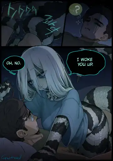 [Sparrowl] Wholesome diligent husband x Lewd sleepy Snake wife Fhentai - Page 2