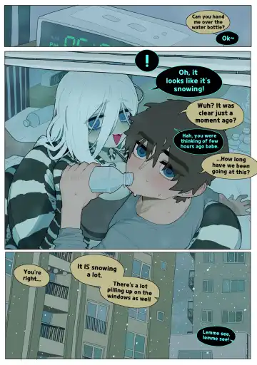 [Sparrowl] Wholesome diligent husband x Lewd sleepy Snake wife Fhentai - Page 22