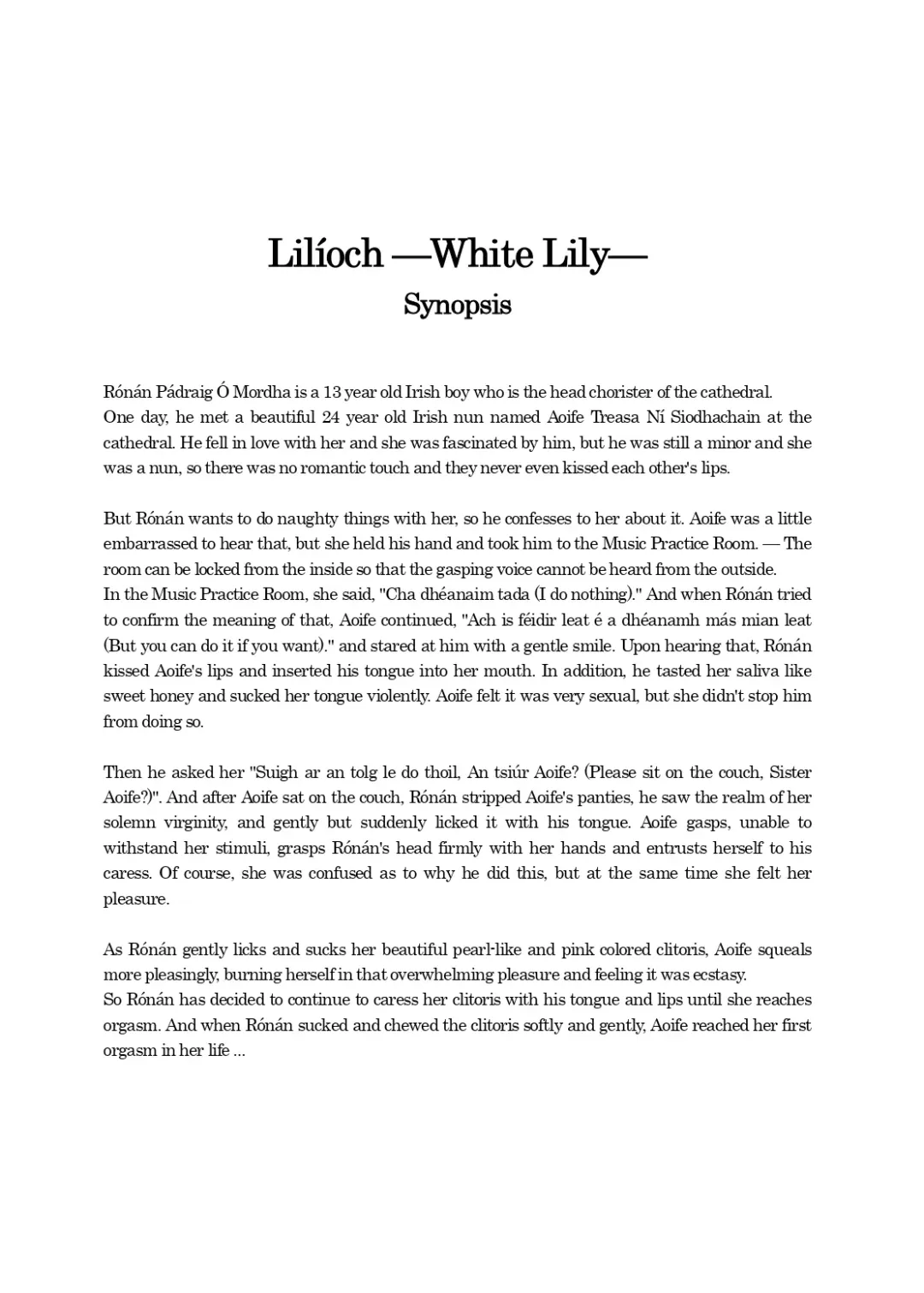 Lilíoch -White Lily- Fhentai - Page 4
