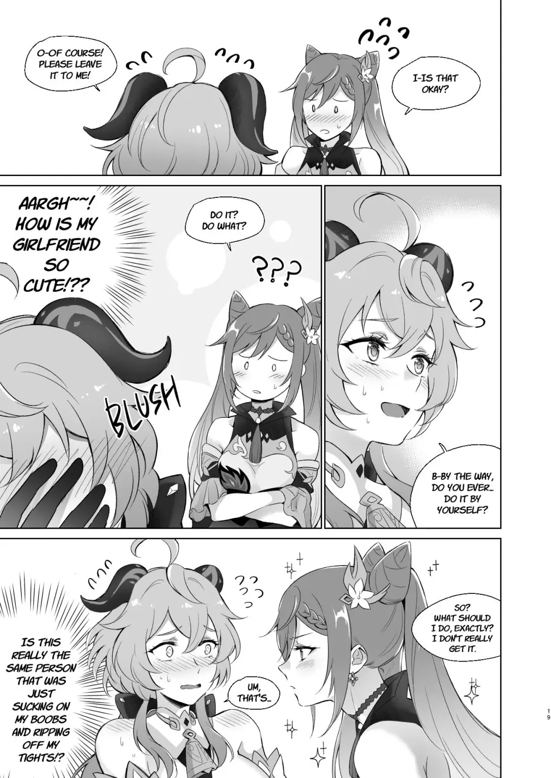 [Negom] Ganyu to Ecchi ga Shitai! - Sleep with me, Ganyu Fhentai - Page 18