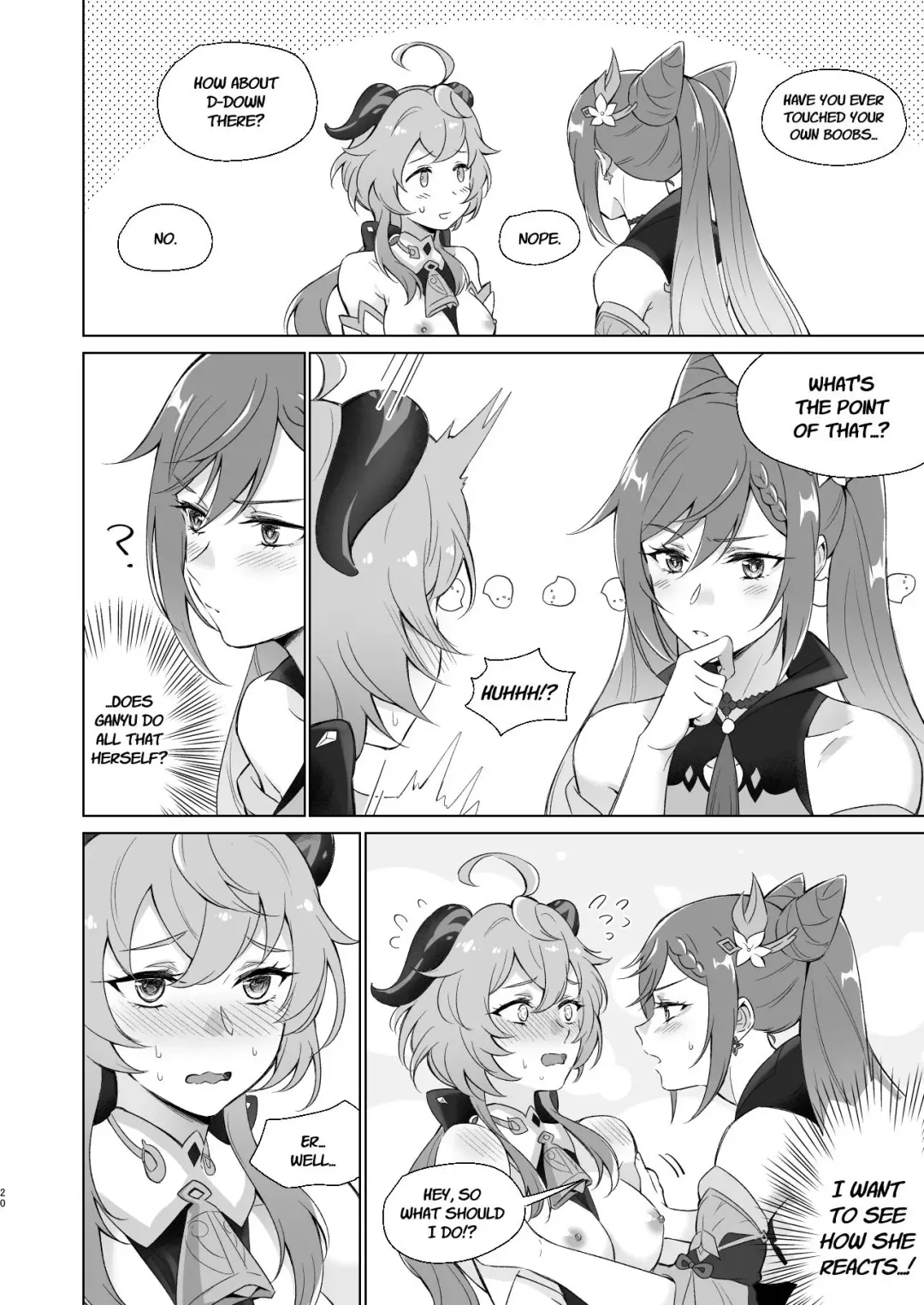 [Negom] Ganyu to Ecchi ga Shitai! - Sleep with me, Ganyu Fhentai - Page 19