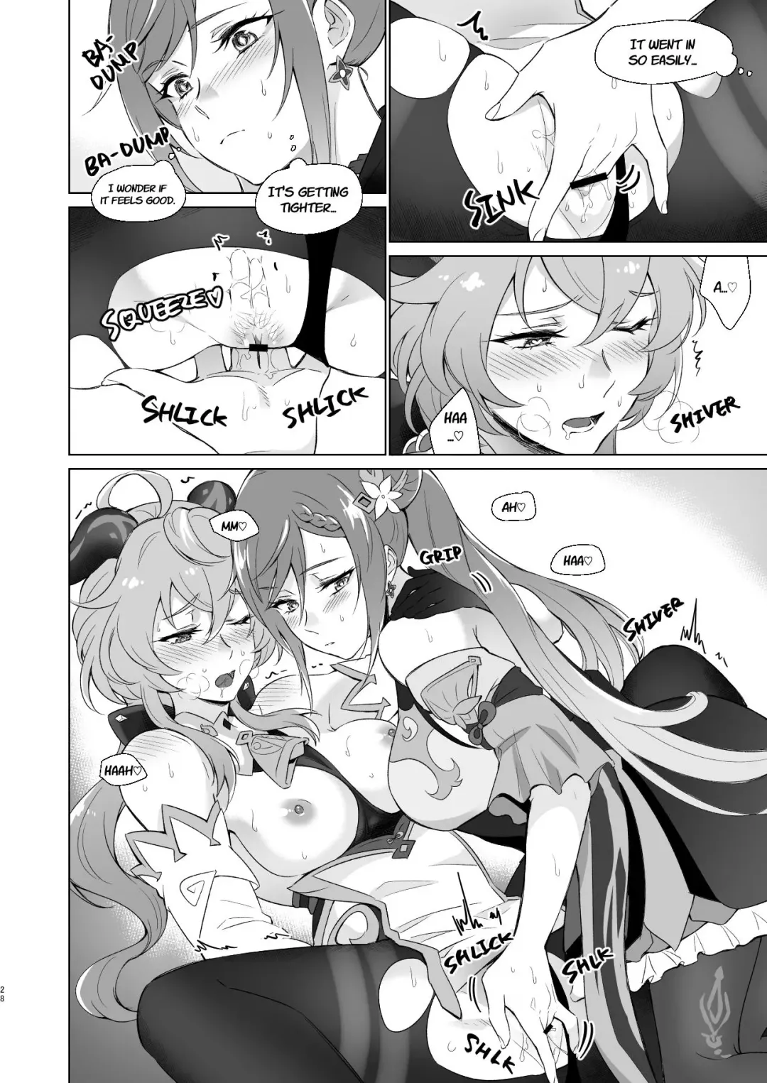 [Negom] Ganyu to Ecchi ga Shitai! - Sleep with me, Ganyu Fhentai - Page 27