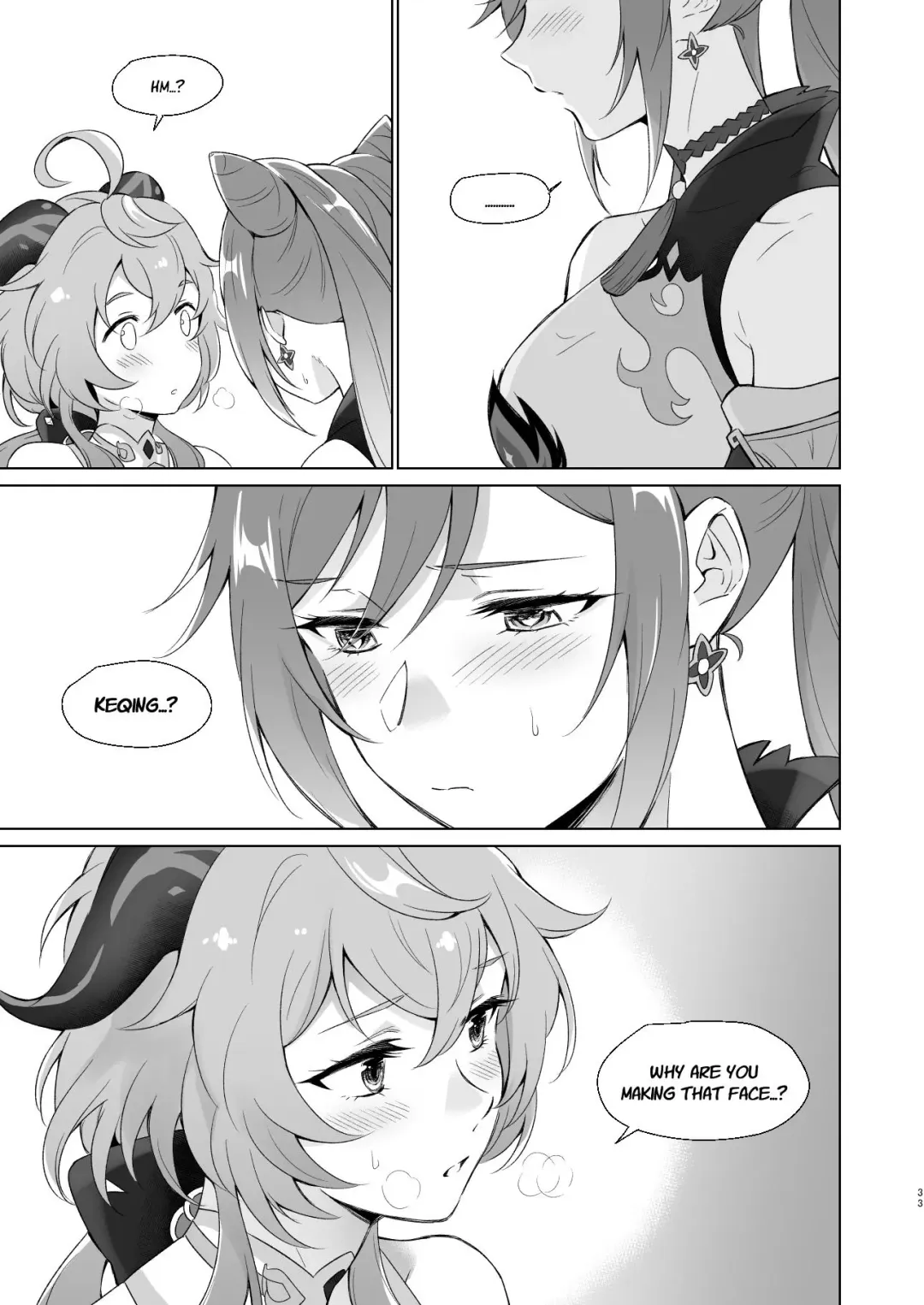 [Negom] Ganyu to Ecchi ga Shitai! - Sleep with me, Ganyu Fhentai - Page 32