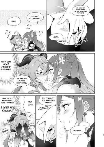[Negom] Ganyu to Ecchi ga Shitai! - Sleep with me, Ganyu Fhentai - Page 26