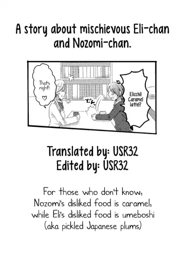 [Toshiko] A story about mischievous Eli-chan and Nozomi-chan Fhentai - Page 11