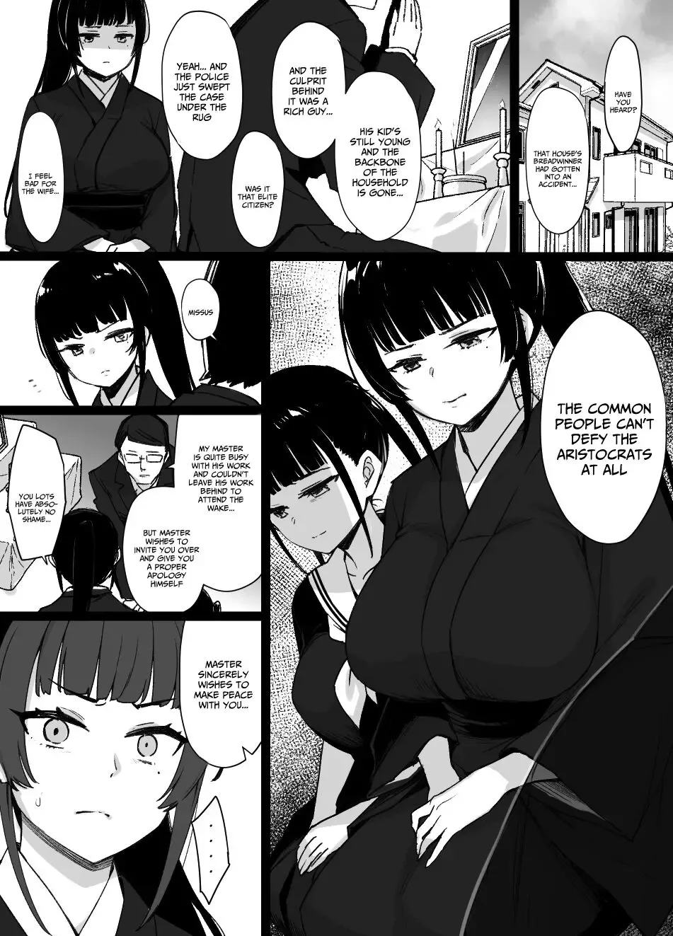 [Kusayarou] Miboujin to Joukyuu Kokumin Fhentai - Page 1
