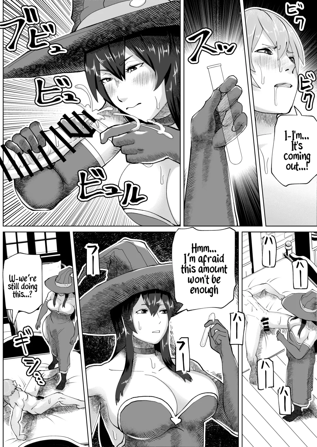[Bekobeko] Futanari Majo no Mori | The Futanari Witch's Forest Fhentai - Page 10