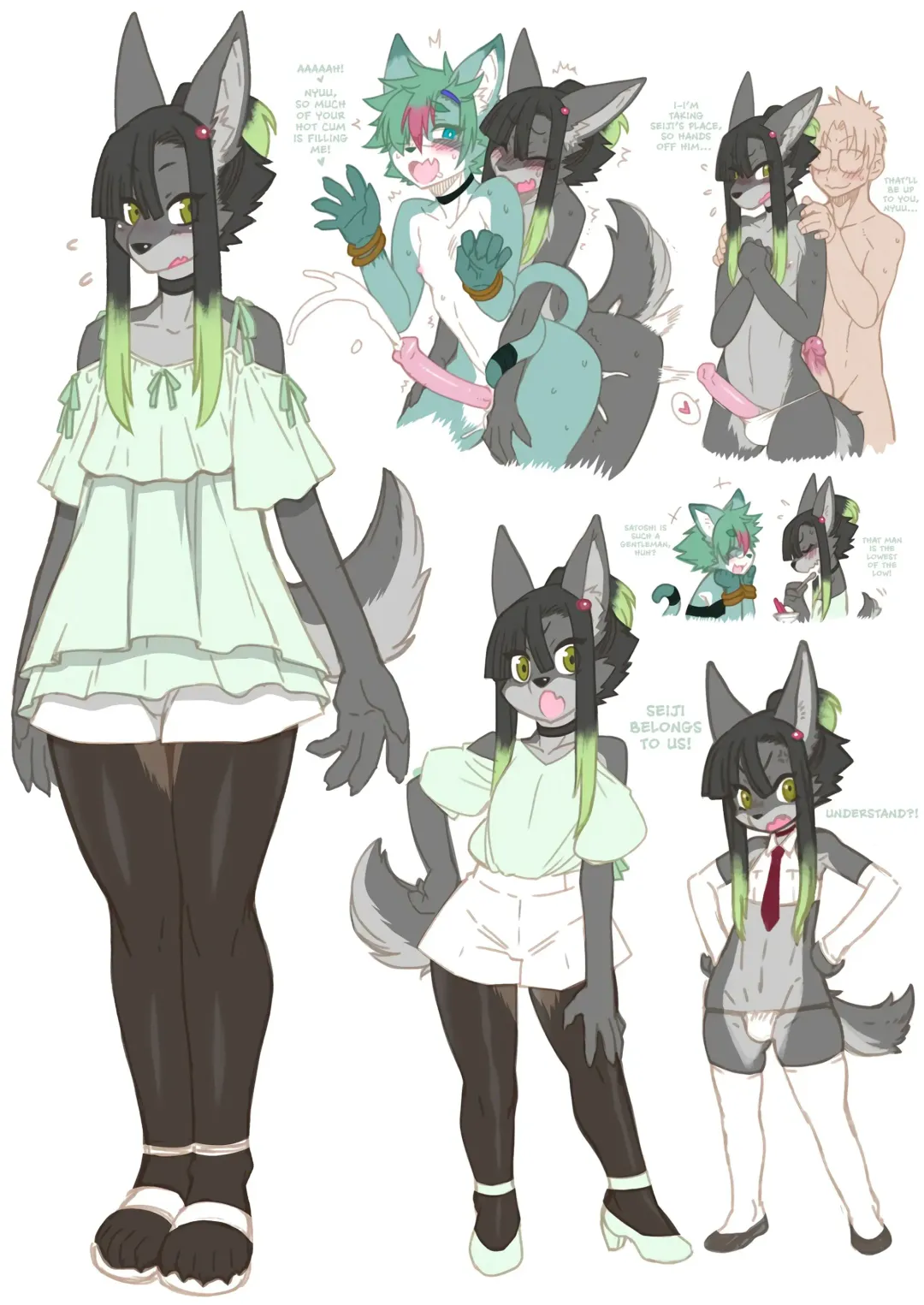 [Nakagami Takashi] Furry Femboy Lovers 2022 Fhentai - Page 15