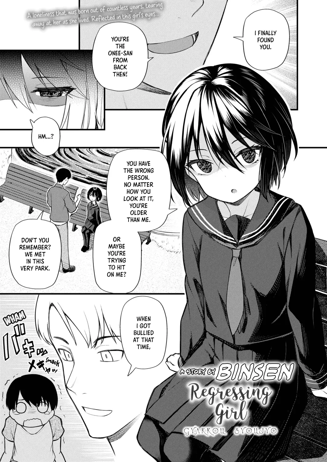 [Binsen] Gyakkou Shoujo | Regressing Girl Fhentai - Page 1