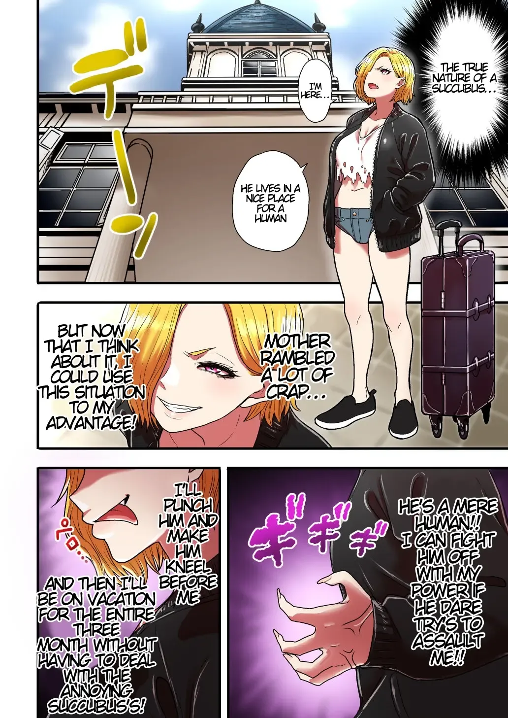 [Yanagida Fumita] Junjou Yankee Succubus Marsha-chan ~Ningen-kai de Succubus Kenshuu~ Fhentai - Page 5