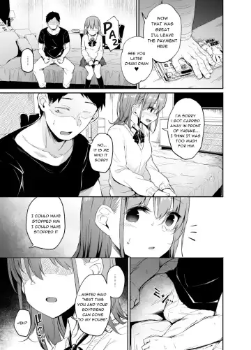 [Hitoi] Enkou Kanojo to Kengakukai | Paid dates with my girlfriend prostitute side-by-side experience Fhentai - Page 30