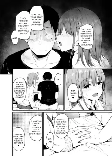 [Hitoi] Enkou Kanojo to Kengakukai | Paid dates with my girlfriend prostitute side-by-side experience Fhentai - Page 31