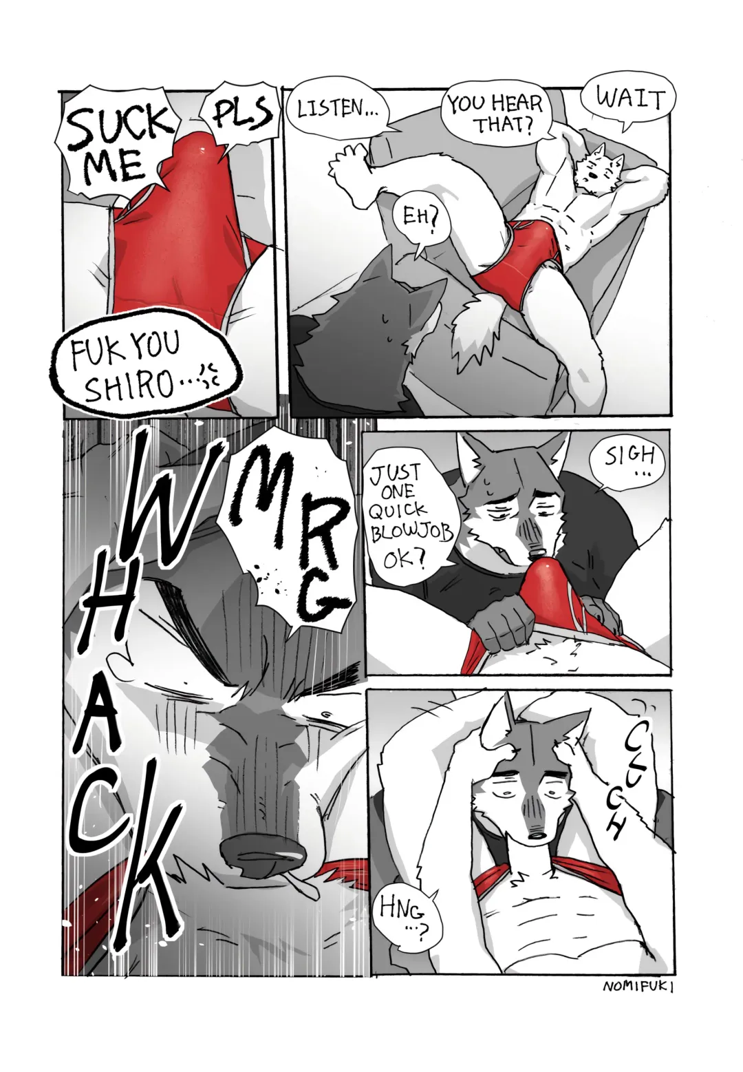 [Nomifuki] Angry Kuro/Happy Kuro & Shiro Fhentai - Page 2