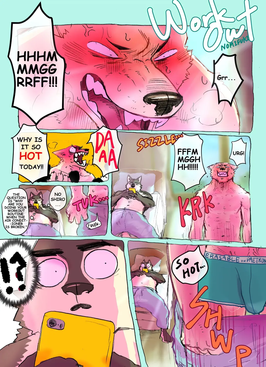 [Nomifuki] Workout Fhentai - Page 1