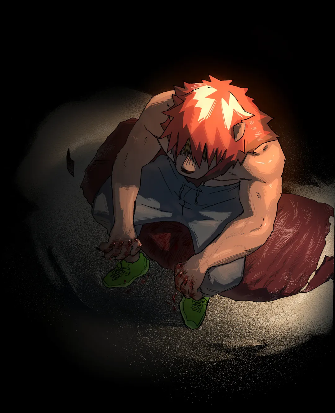 [Nomifuki] Bear Hug Battle (Vol. 4) - Genshin vs YoungSoul Fhentai - Page 21