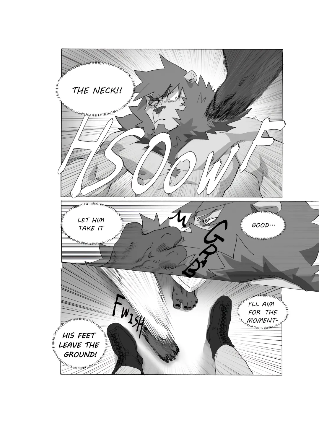 [Nomifuki] Bear Hug Battle (Vol. 4) - Genshin vs YoungSoul Fhentai - Page 4