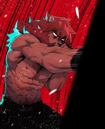 [Nomifuki] Bear Hug Battle (Vol. 4) - Genshin vs YoungSoul Fhentai - Page 23