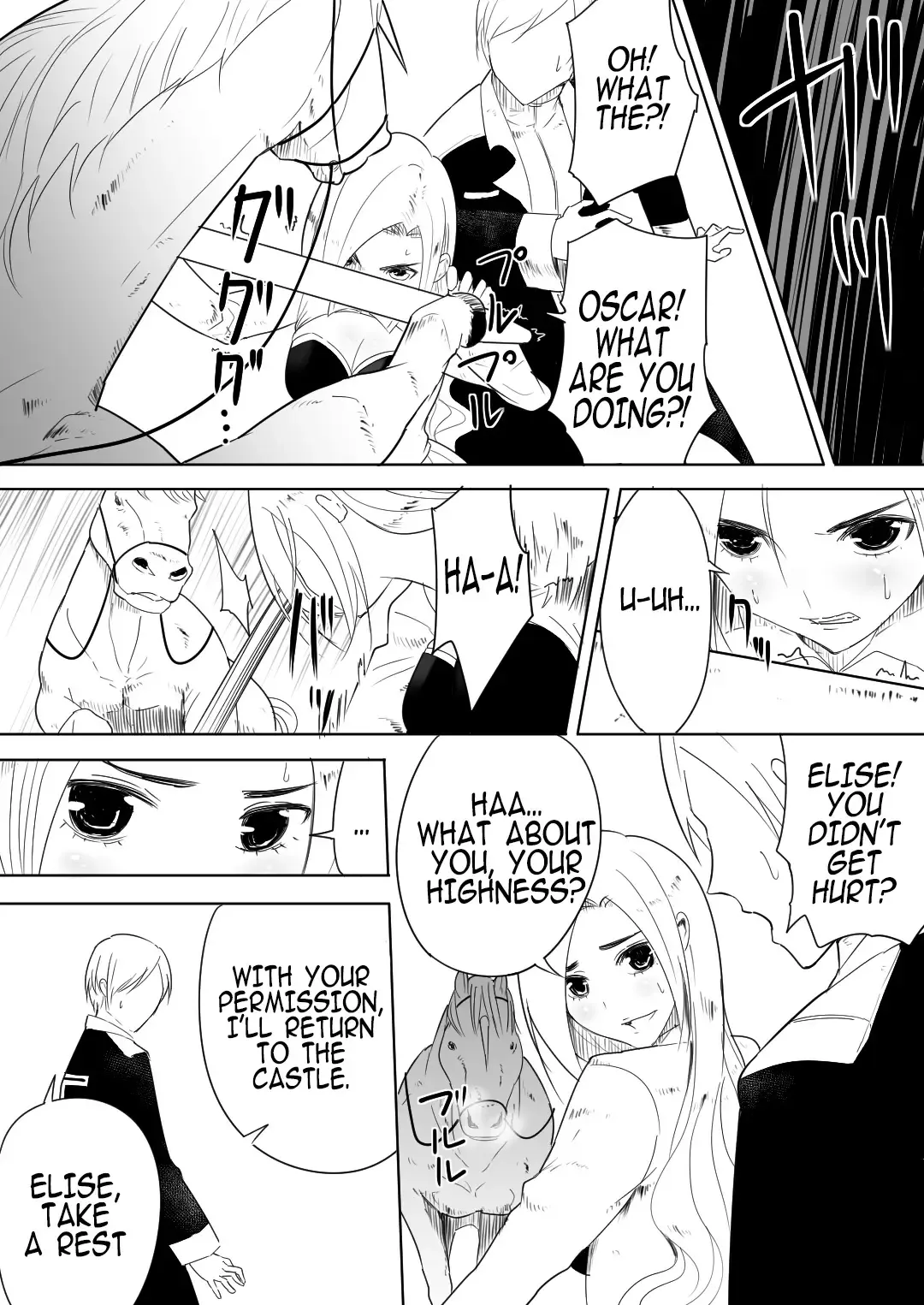 [Freya] Aiba ni Hamerareta Onna Kishi | Female knight who fucked by her own steed Fhentai - Page 11