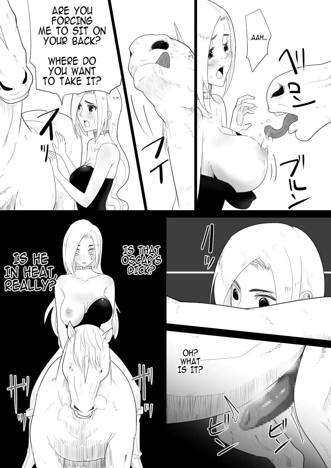 [Freya] Aiba ni Hamerareta Onna Kishi | Female knight who fucked by her own steed Fhentai - Page 22