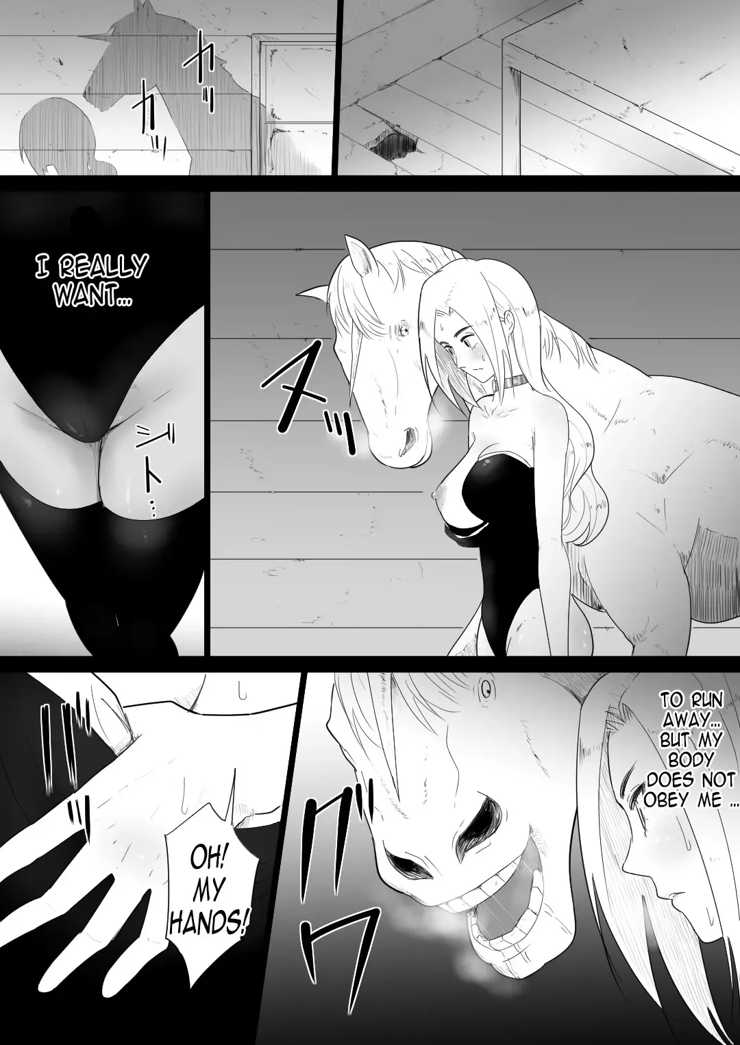 [Freya] Aiba ni Hamerareta Onna Kishi | Female knight who fucked by her own steed Fhentai - Page 24