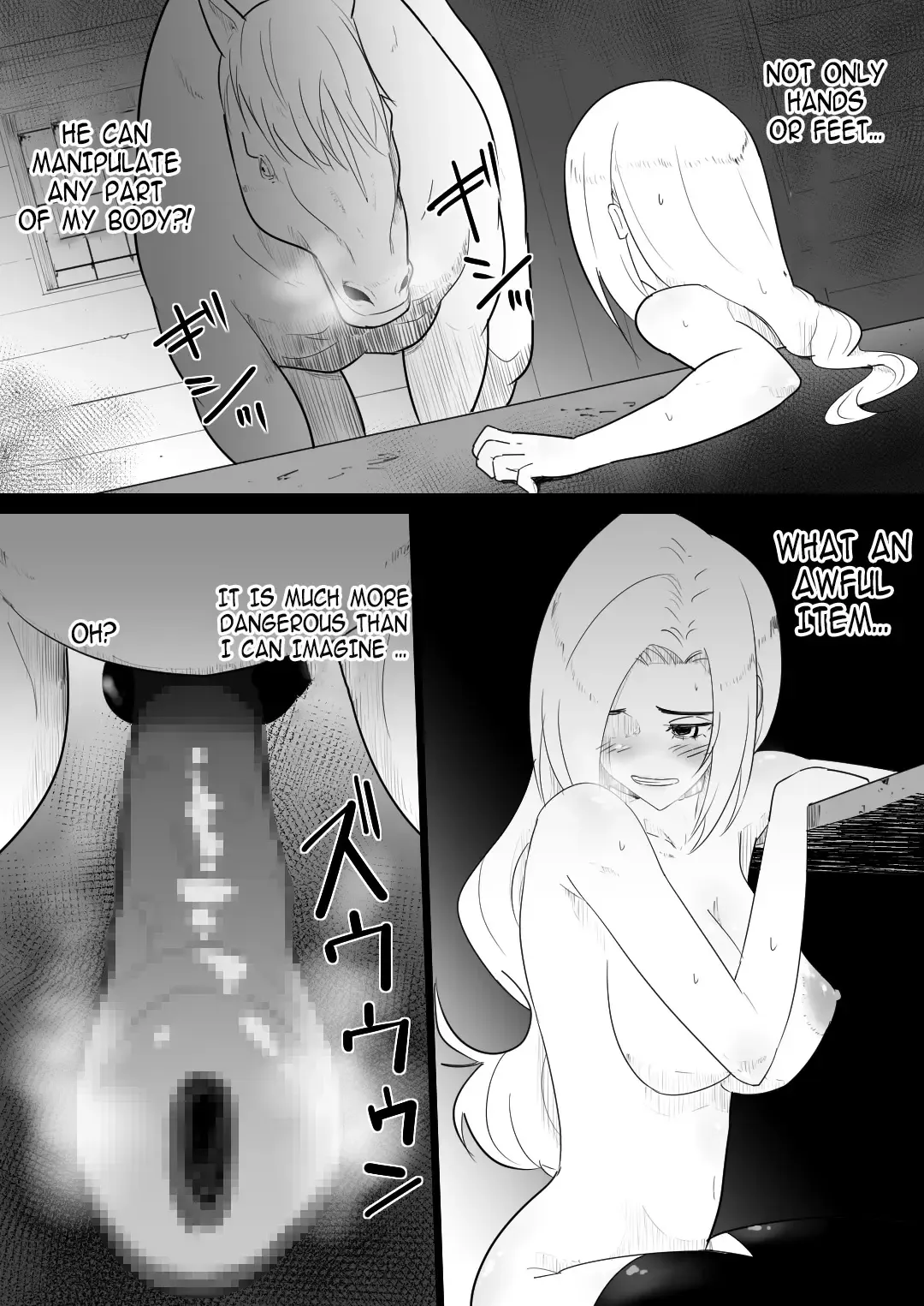 [Freya] Aiba ni Hamerareta Onna Kishi | Female knight who fucked by her own steed Fhentai - Page 38