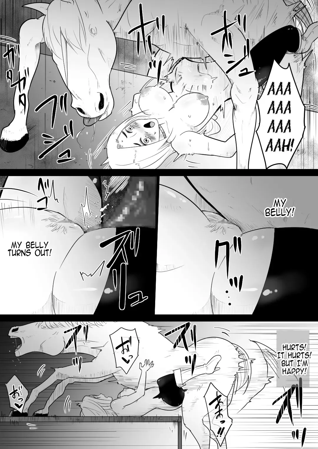 [Freya] Aiba ni Hamerareta Onna Kishi | Female knight who fucked by her own steed Fhentai - Page 41