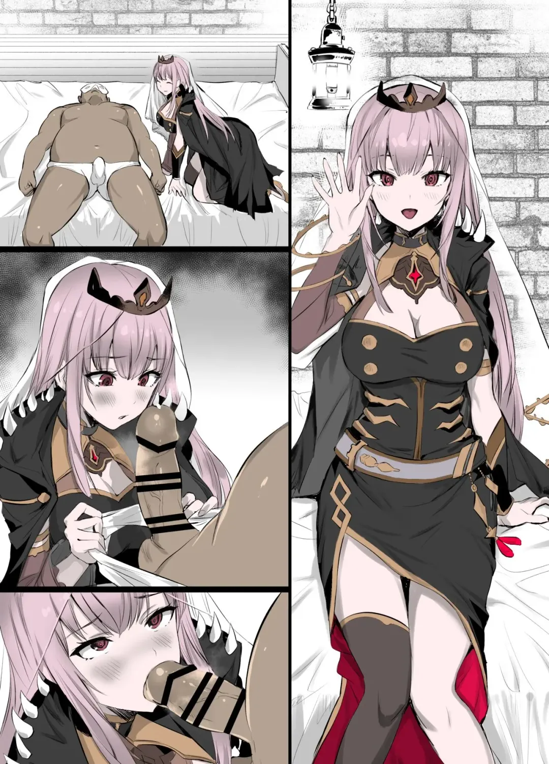 [Pukara] Mori Calliope-chan no Ura Haishin | Mori Calliope's Secret Stream Fhentai - Page 6