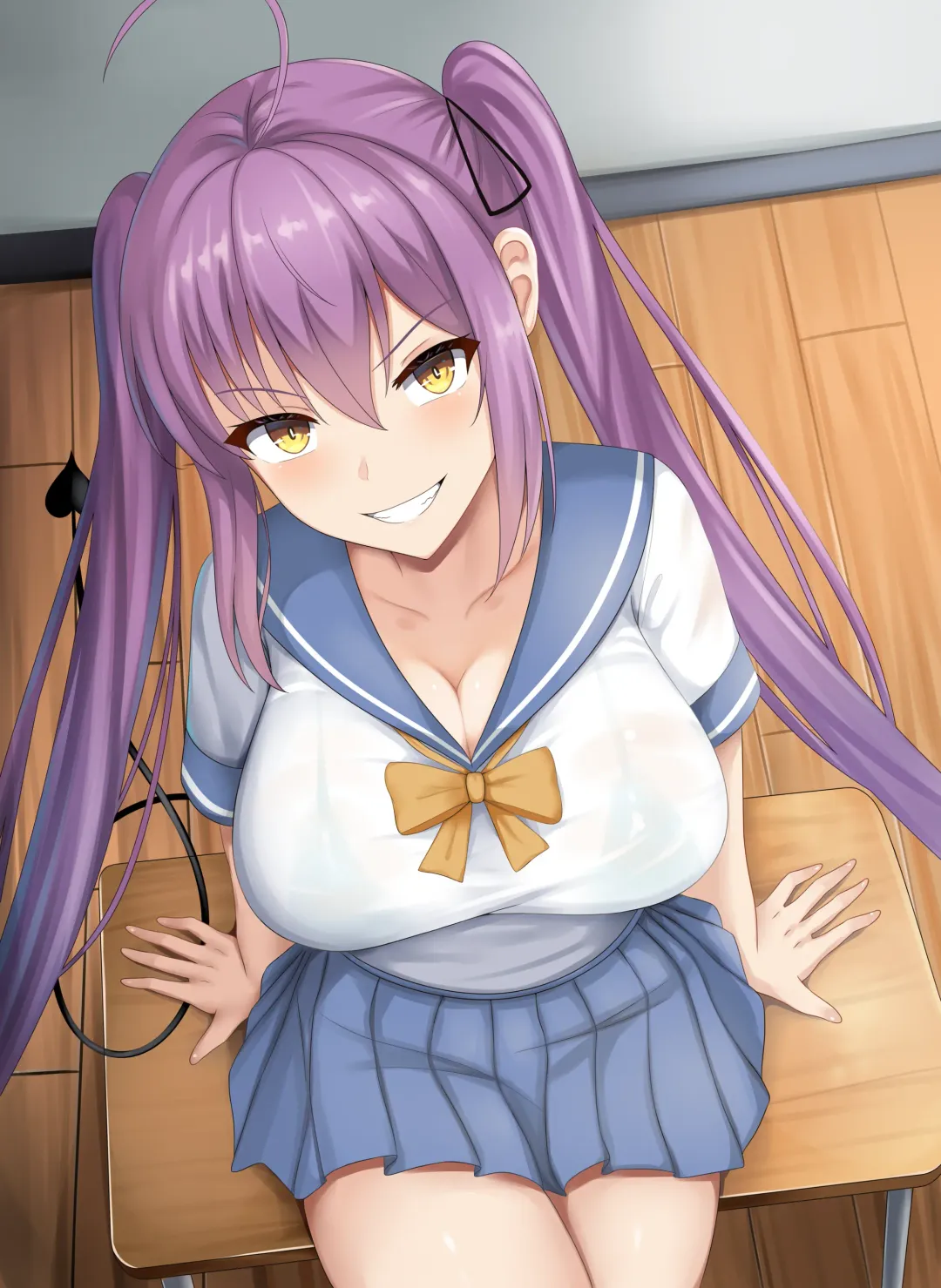 [Renetan] Succubus demo, Ano Gaki ni Zettai ni Makenai! Fhentai - Page 2