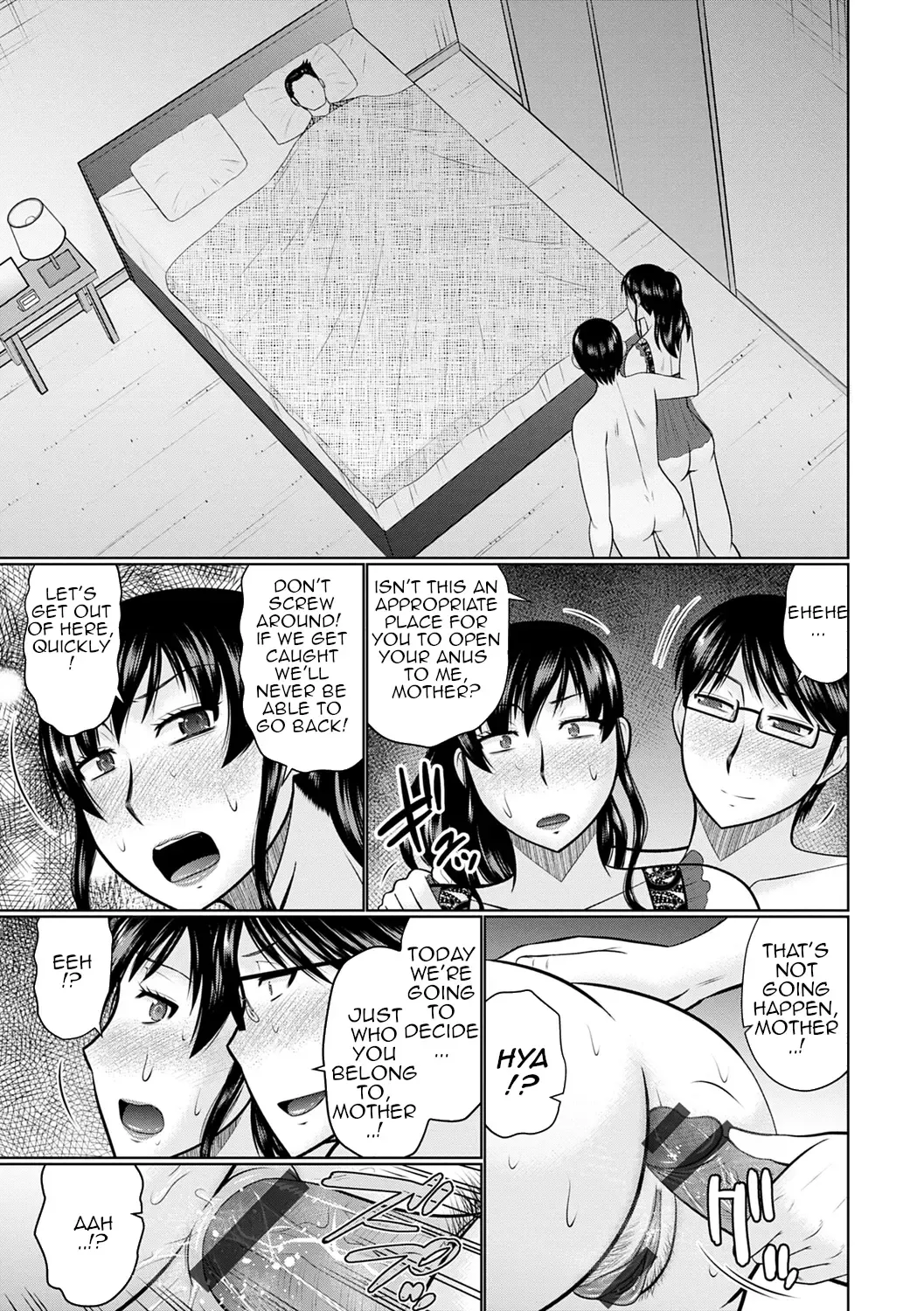[Hatakeyama Tohya] Boku to Kaa-san no Naka | Inside my Stepmother Fhentai - Page 41