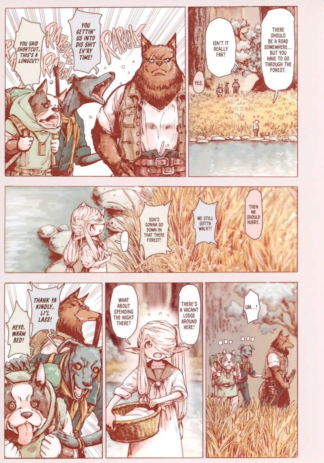 [Kyaradain] Chiisana Elf to Yaban na Juujin | The Little Elf and the Savage Beastmen (decensored) Fhentai - Page 8