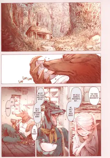[Kyaradain] Chiisana Elf to Yaban na Juujin | The Little Elf and the Savage Beastmen (decensored) Fhentai - Page 12