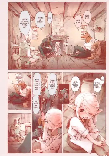 [Kyaradain] Chiisana Elf to Yaban na Juujin | The Little Elf and the Savage Beastmen (decensored) Fhentai - Page 13