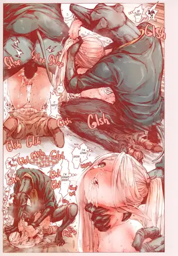 [Kyaradain] Chiisana Elf to Yaban na Juujin | The Little Elf and the Savage Beastmen (decensored) Fhentai - Page 18