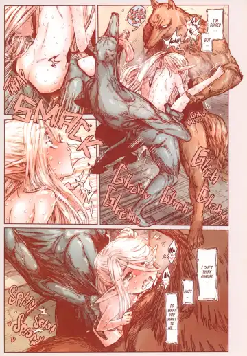 [Kyaradain] Chiisana Elf to Yaban na Juujin | The Little Elf and the Savage Beastmen (decensored) Fhentai - Page 36