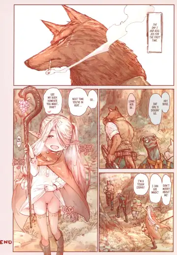 [Kyaradain] Chiisana Elf to Yaban na Juujin | The Little Elf and the Savage Beastmen (decensored) Fhentai - Page 41