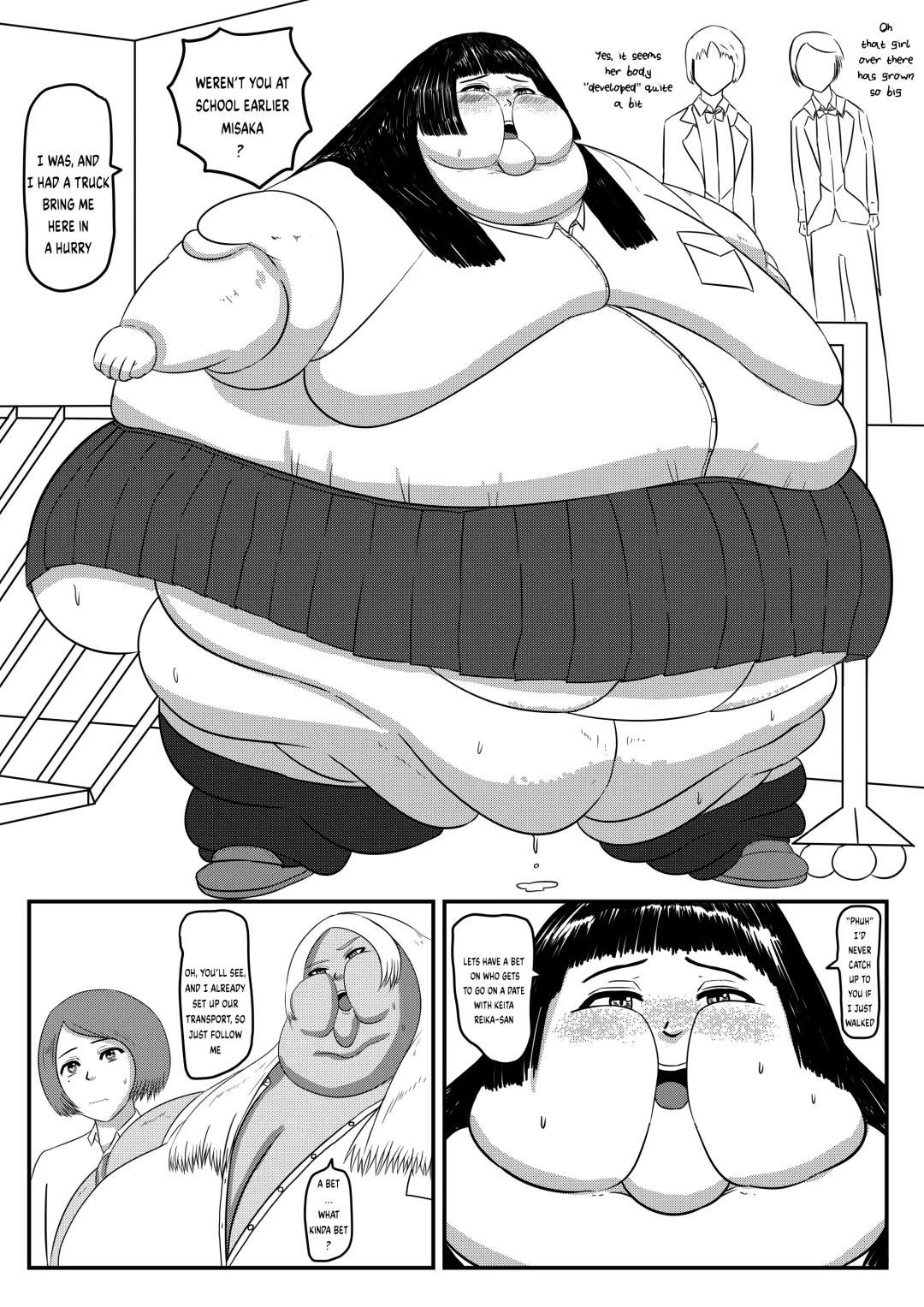 [Huurin Kazan] The Promise To Reach 1000Lbs - English Fhentai - Page 10