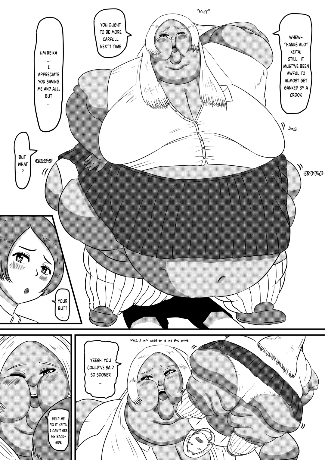 [Huurin Kazan] The Promise To Reach 1000Lbs - English Fhentai - Page 8