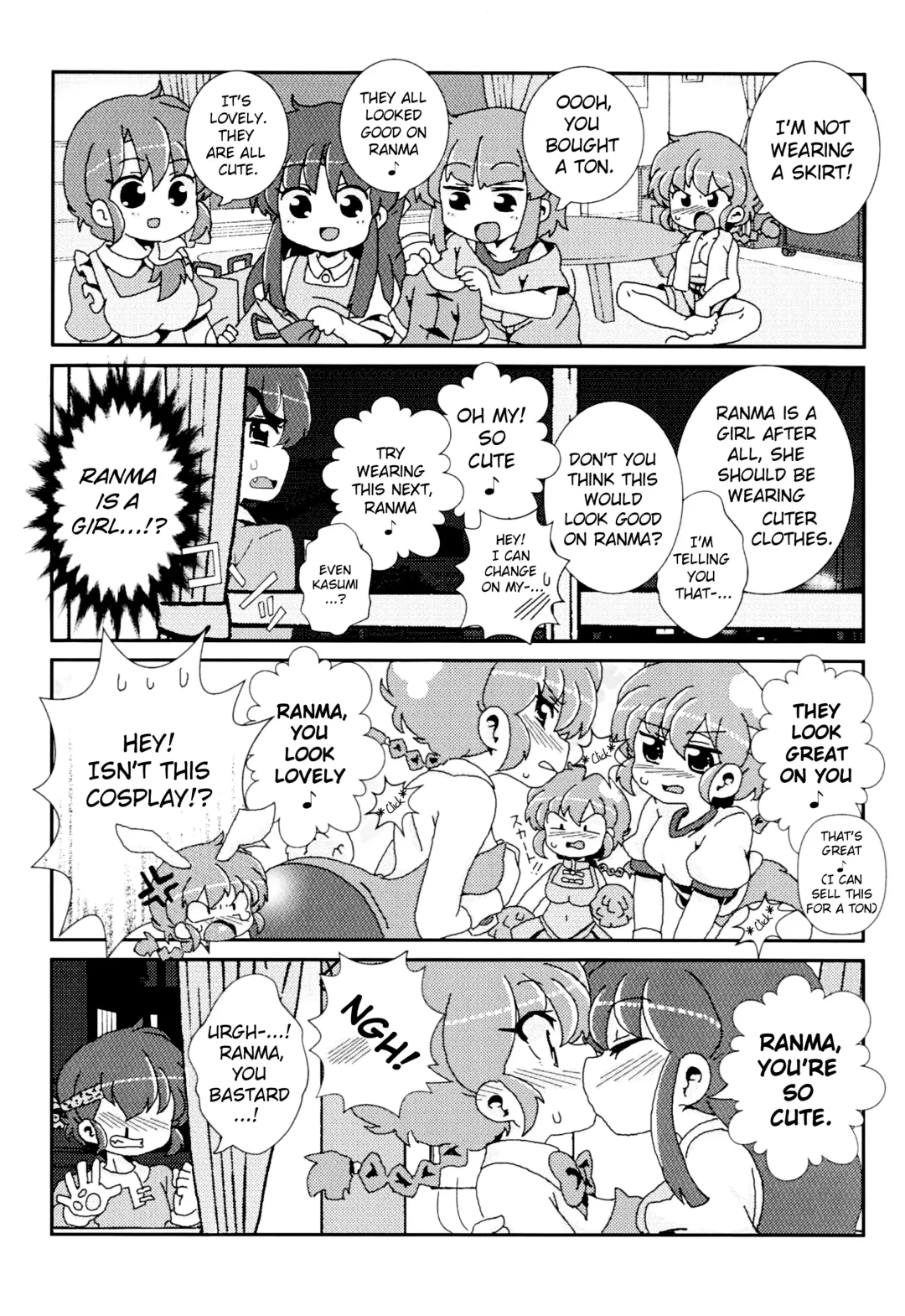[Odochi] Akane ga Ranma ♀ ni Zokkon na Ken | Akane Ranma ♀ is a chilling matter Fhentai - Page 14